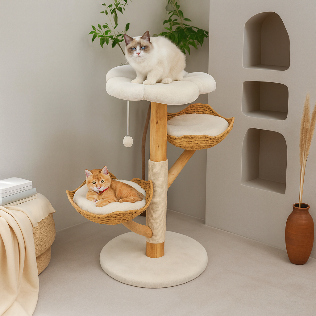 TrunkHaus – Solid Wood Activity Tree