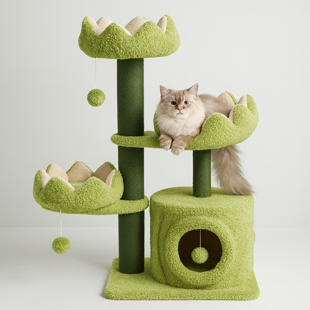The Lily Lounge –  Lily Flower Cat Tree