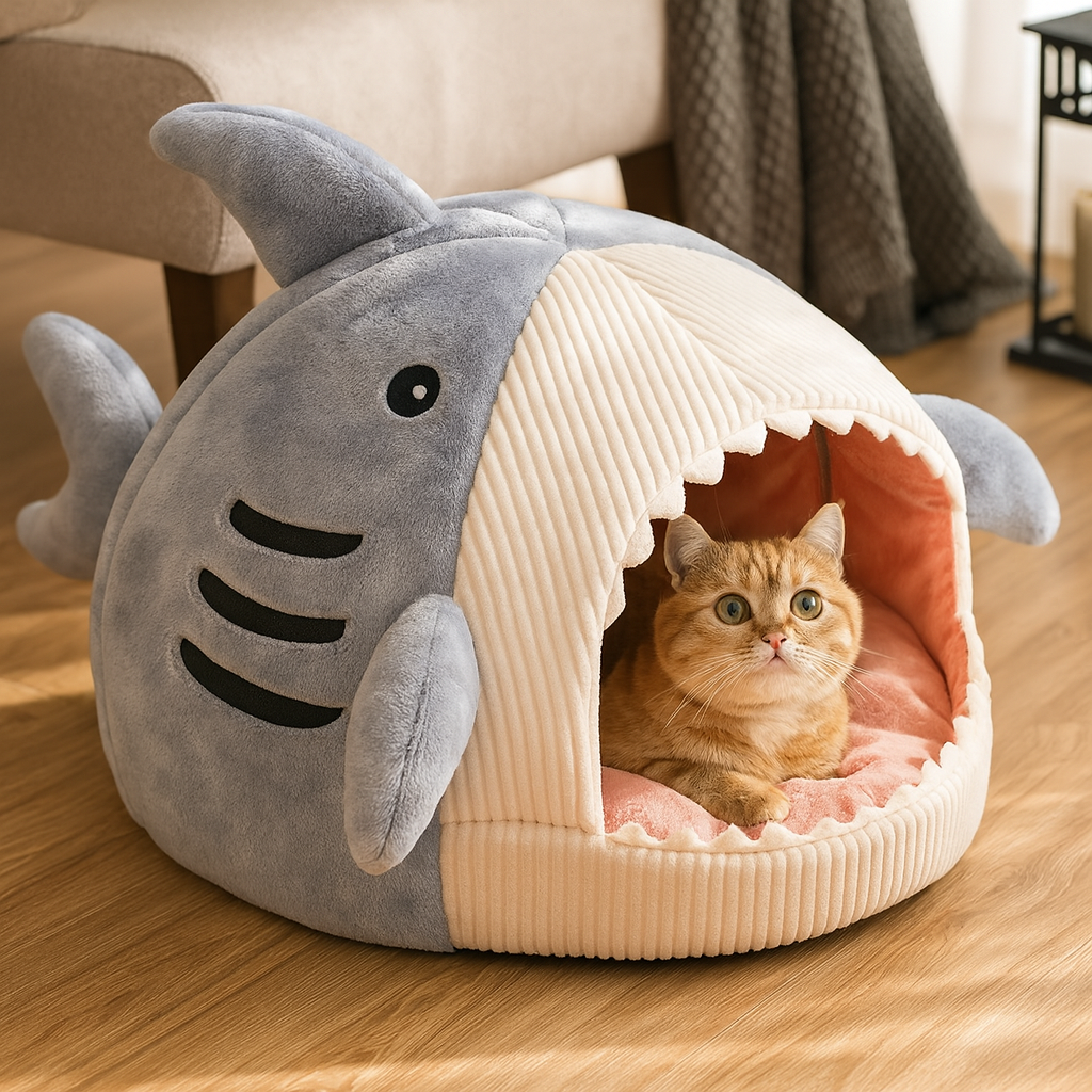 Shark Sleep – Cartoon Cave