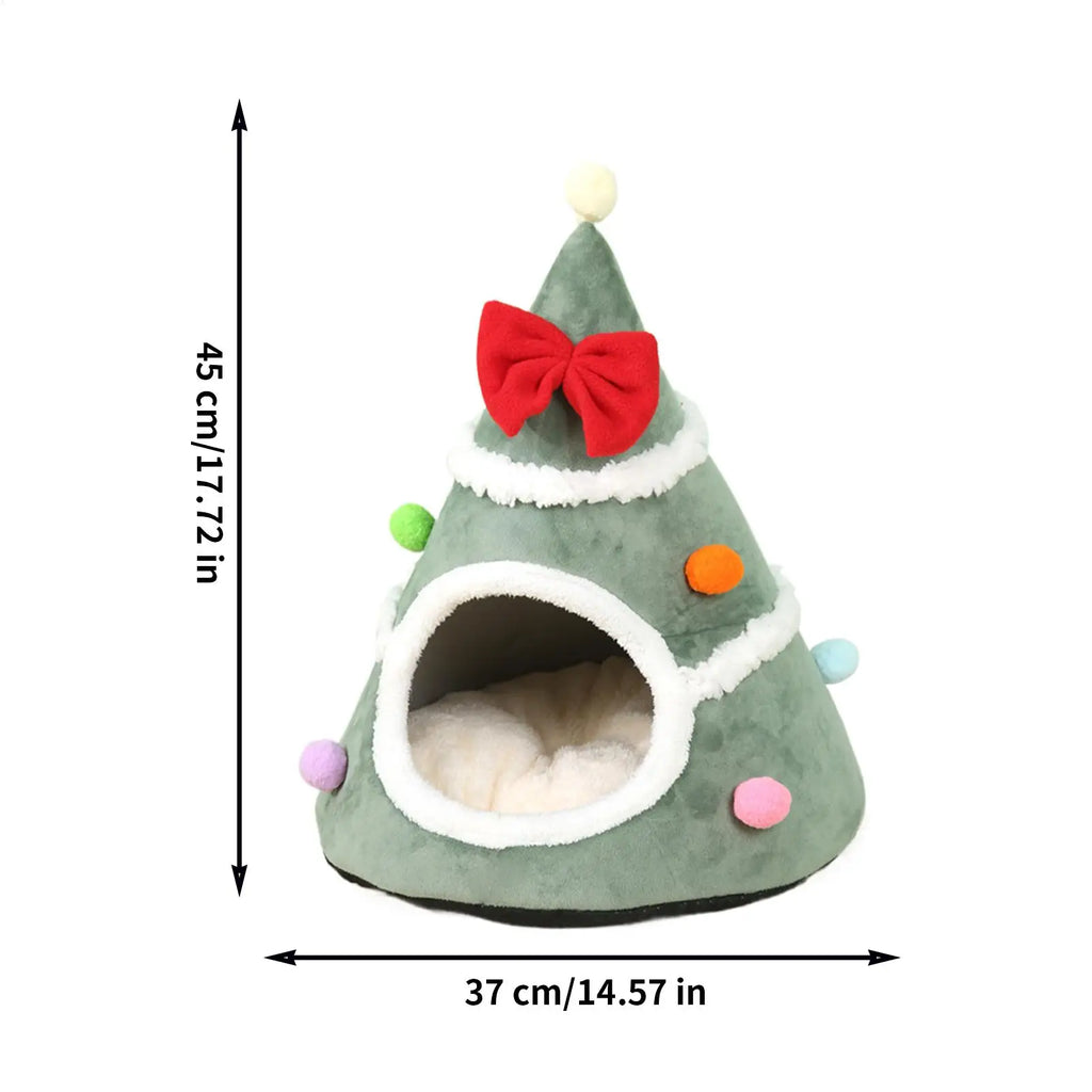 Cozy Claus – Christmas Cat Hideout
