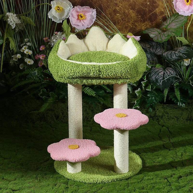 The Lily Lounge –  Lily Flower Cat Tree