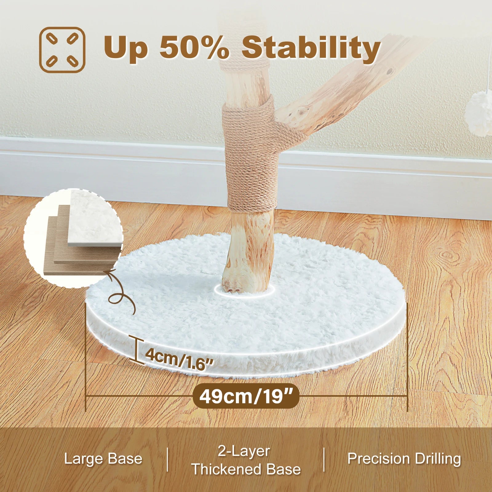 DaisyRise – Dual Perch Cat Tree