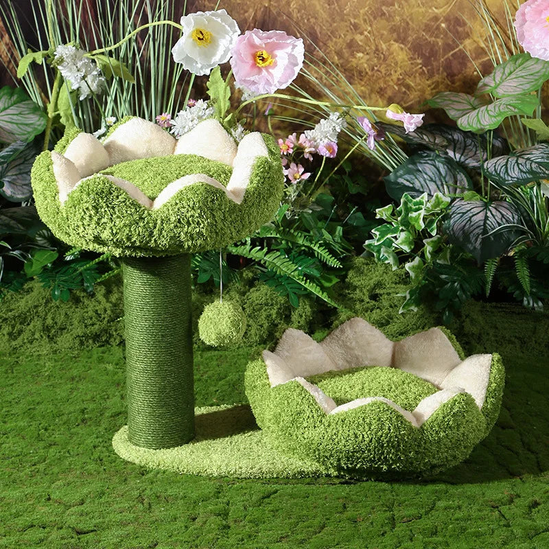 The Lily Lounge –  Lily Flower Cat Tree