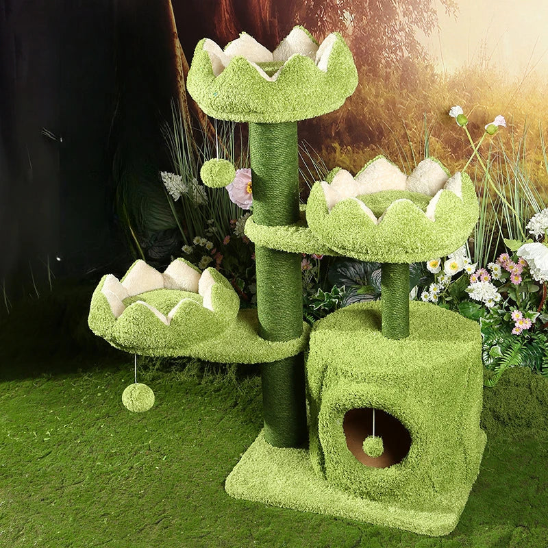 The Lily Lounge –  Lily Flower Cat Tree