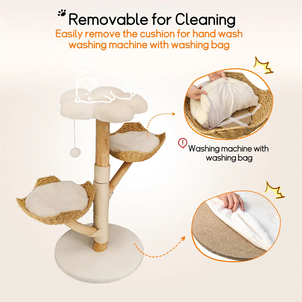 TrunkHaus – Solid Wood Activity Tree