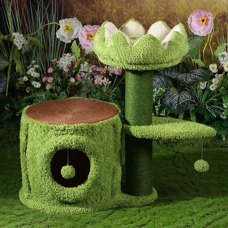 The Lily Lounge –  Lily Flower Cat Tree
