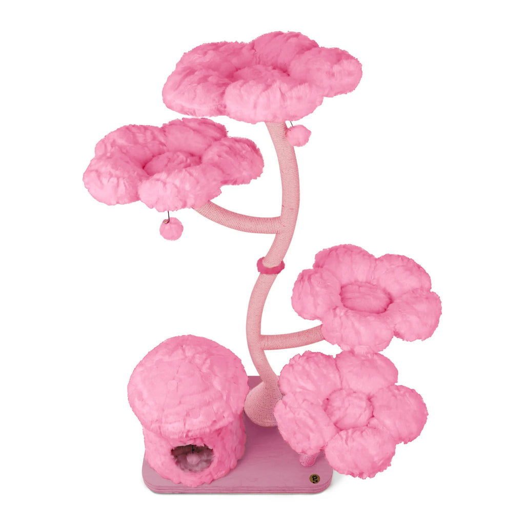 Floral Dream Tower – Multi-Level Flower Cat Tree