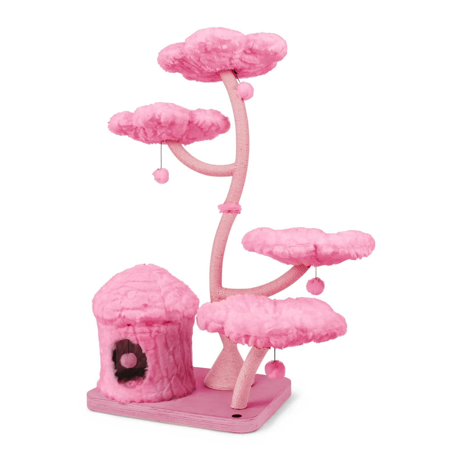 Floral Dream Tower – Multi-Level Flower Cat Tree